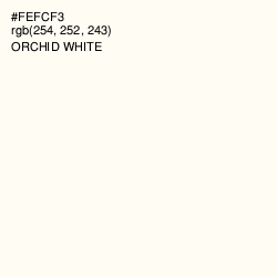 #FEFCF3 - Orchid White Color Image